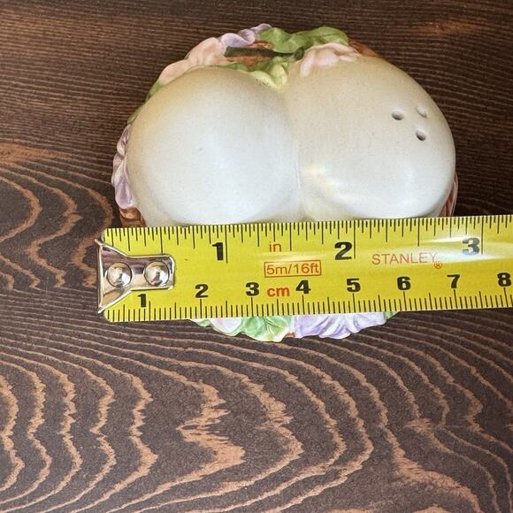 VTG Avon Easter Salt Pepper Shakers Spring Duck Eggs Nest Floral Ceramic EUC - Picture 15 of 15